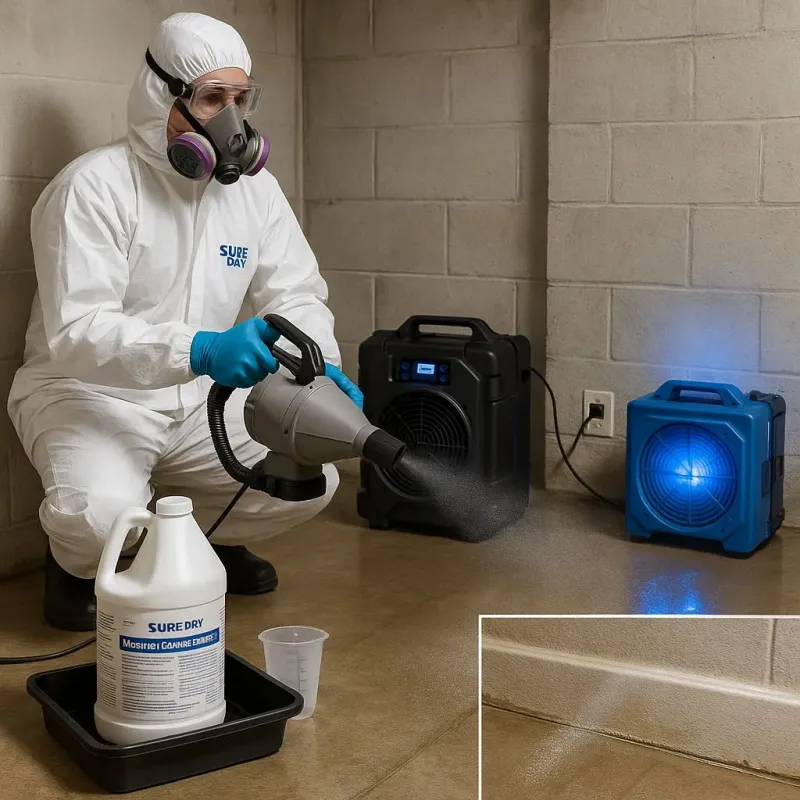 Sanitization and Odor Removal process in Rogersville, TN