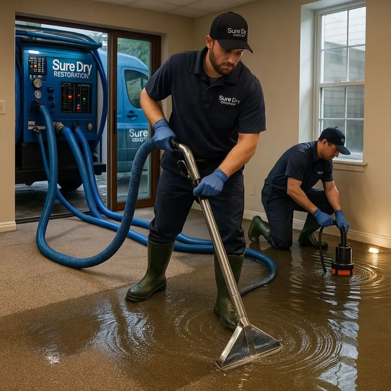 Water Extraction and Removal process in Rogersville, TN